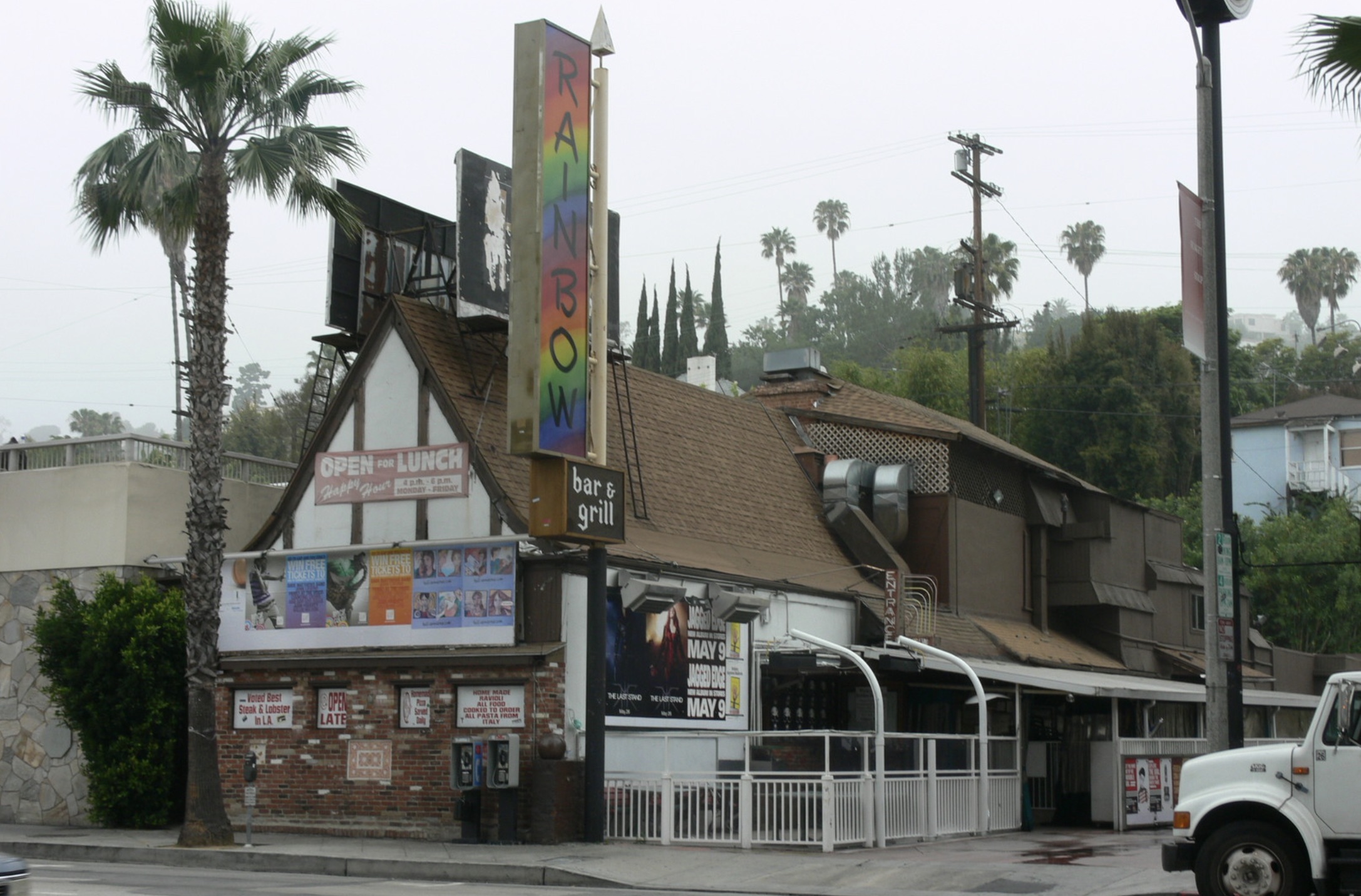 The Rainbow Bar & Grill, 9015 West Sunset Boulevard 